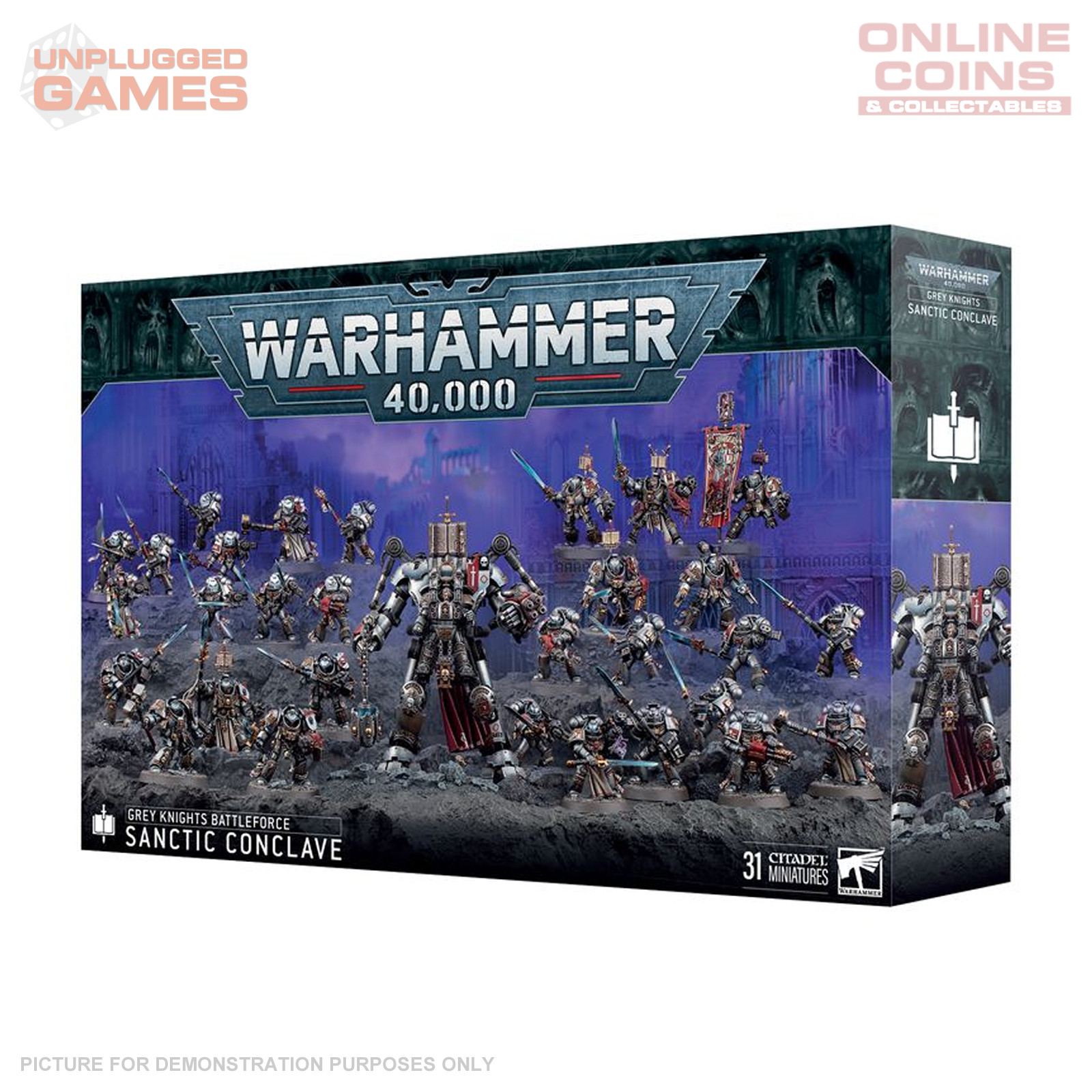 Warhammer 40,000 - GREY KNIGHTS SANCTIC CONCLAVE